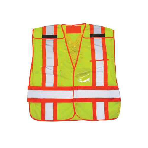Summit Tools 70320 High Visibility Safety Vest - Lime