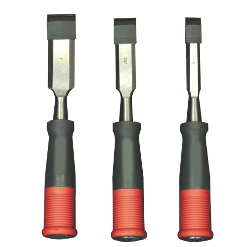 Truwerx 40120 3pc Short Blade Wood Chisel Set