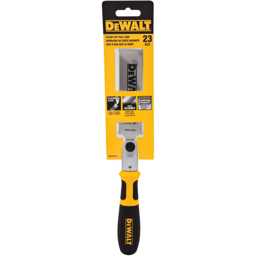 DeWalt DWHT20541 4-1/2 Inch 23 TPI Double Edge Flush Cut Pull Saw