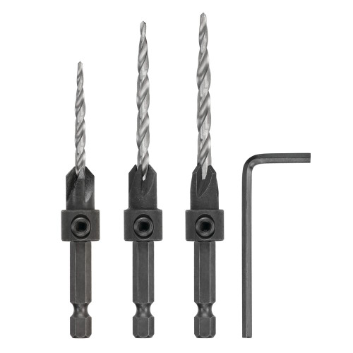 DeWalt DW2535 3pc Countersink Drill Bit Set