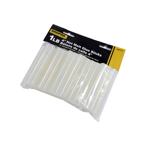 SHOPRO G001371 4 Inch Hot Melt Glue Sticks - 45pk