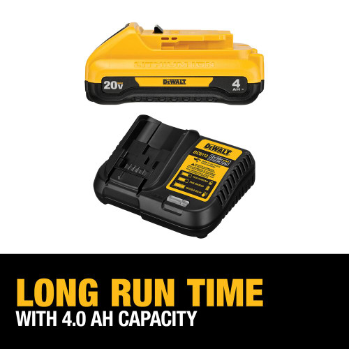 DeWalt DCB240C 20V MAX 4.0 Ah Battery Starter Kit