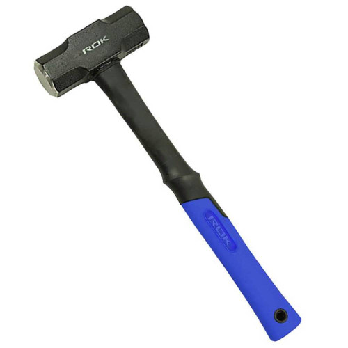 ROK 65572 12lb Sledge Hammer with Fiberglass Handle