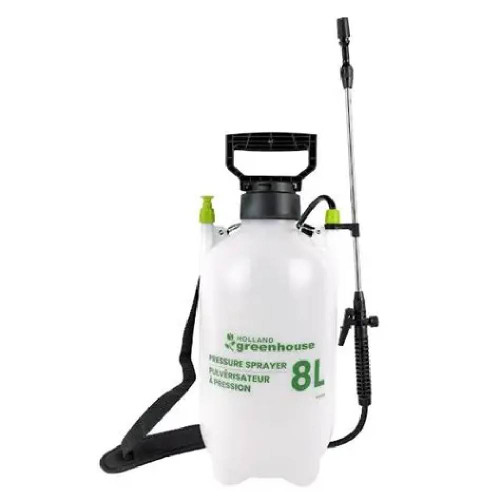 Holland Greenhouse S010432N 2-1/2 Gallon / 8L Pump Pressure Sprayer with Nylon Wand