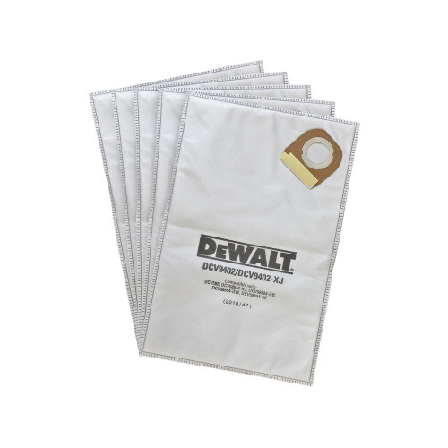 Dewalt Disposable Fleece Filter Bag for DCV585 / DCV586 Dust Extractor
