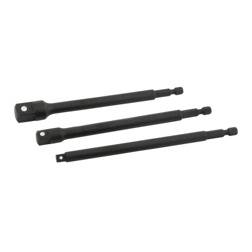 ROK 37106 3 piece 6 inch Impact Socket Adaptor Set
