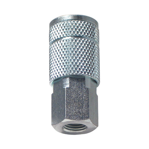 ROK 14938 Auto Tru-Flate 3/8 Inch Coupler - 1/4 Inch Female NPT