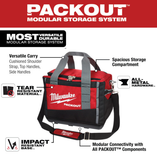 Milwaukee 48-22-8321 15-inch PACKOUT Tool Bag