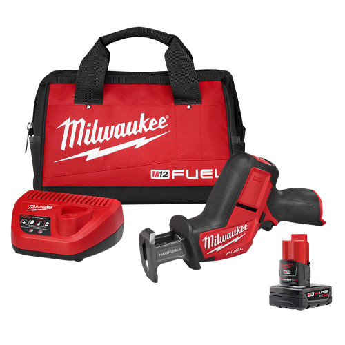 Milwaukee 2520-21XC M12 FUEL Brushless HACKZALL Reciprocating Saw Kit