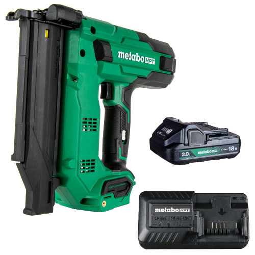 Metabo HPT NT1850DGM 18V Cordless Compact 18-Gauge 2 Inch Brad Nailer Kit