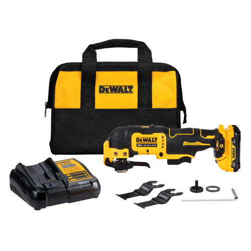 DeWalt DCS353G1 XTREME 12V MAX Cordless Brushless Oscillating Multi Tool Kit