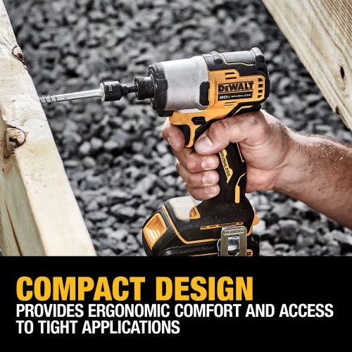 DeWalt DCF840B 20V MAX Cordless Brushless 1/4 Inch Impact Driver Kit