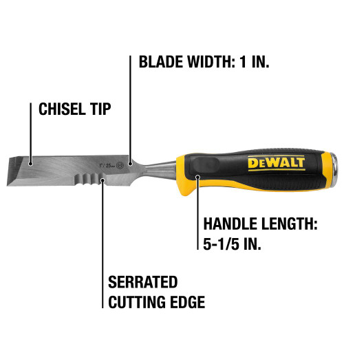 DeWalt DWHT16065 Side Strike Chisel