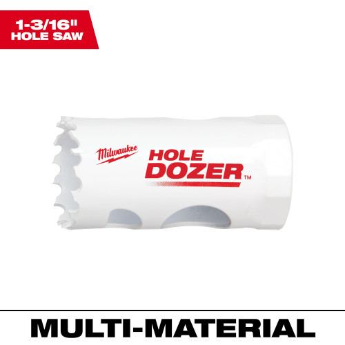 Milwaukee 49-56-0057 HOLE DOZER 1-3/16 Inch Bi-Metal Hole Saw