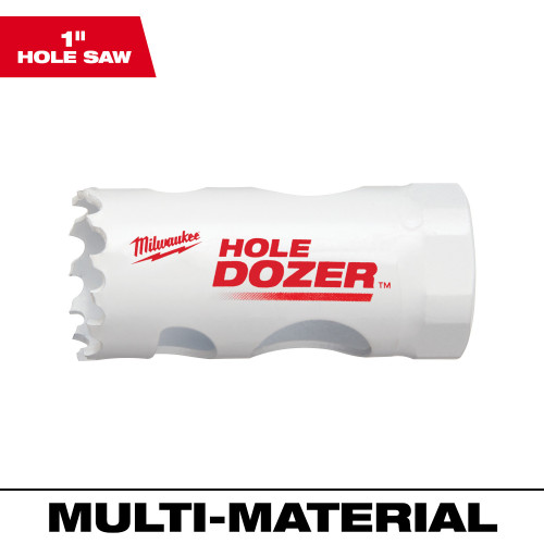 Milwaukee 49-56-0043 HOLE DOZER 1 Inch Bi-Metal Hole Saw