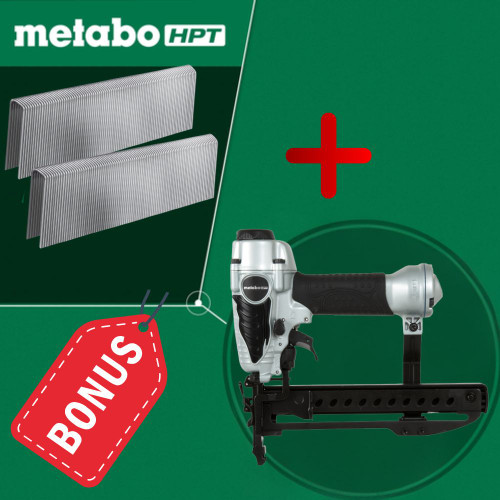 Metabo HPT N3804AB3 1/4 inch 18-Gauge Narrow Crown Stapler
