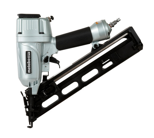 Metabo HPT NT65MA4 15-Gauge 2-1/2 inch Angled Finish Nailer with Air Duster