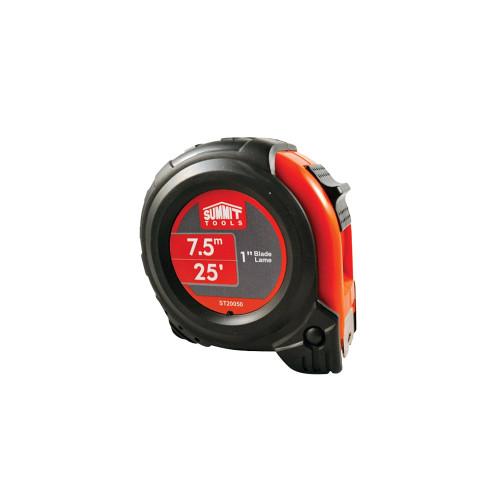 Summit ST20050 1 inch x 7.5m / 25 ft Metric/SAE Tape Measure