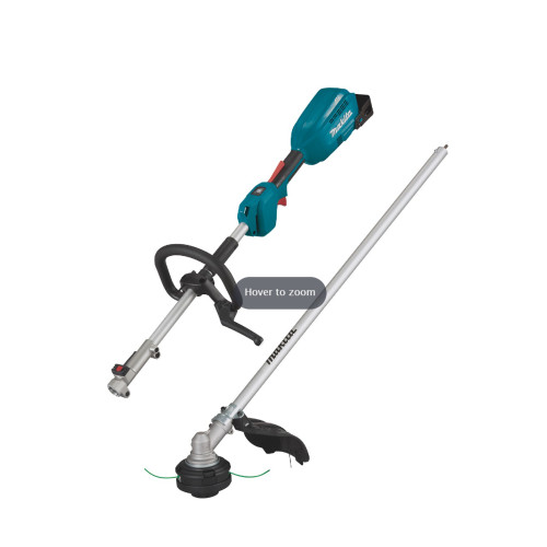 Makita DUX18ZX2 18Vx2 LXT Brushless Split Shaft Power Head Unit with 13 inch Line Trimmer Attachment (Tool Only)