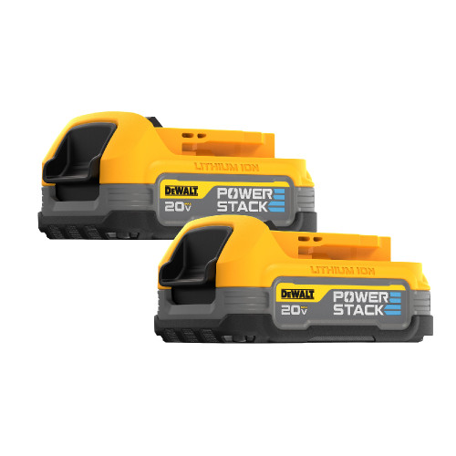 DeWalt DCBP034-2 20V MAX POWERSTACK Compact 1.7 Ah Batteries - 2pk