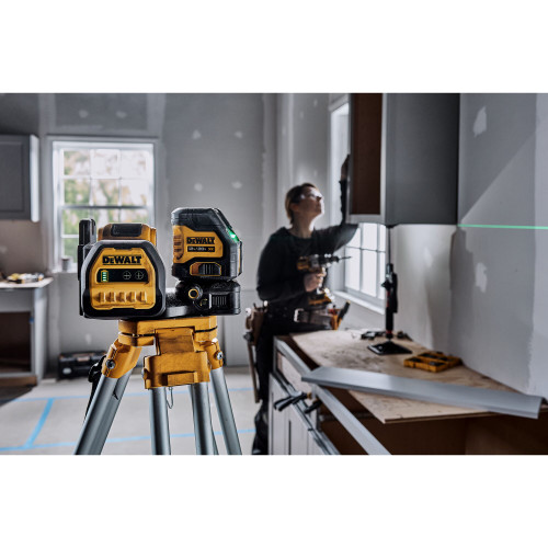 DeWalt DCLE34020GB 12V/20V Cordless Green Cross Line Laser Level (Tool Only)