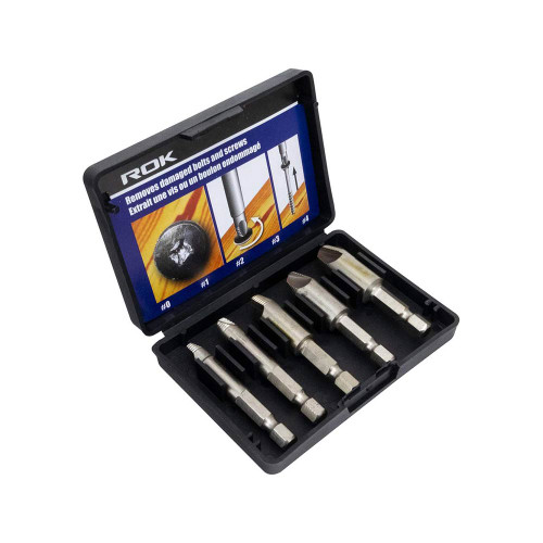 ROK 36285 5-Piece Screw Remover Set