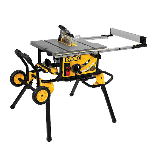 DeWalt DWE7491RS 10 Inch Portable Table Saw with Rolling Stand