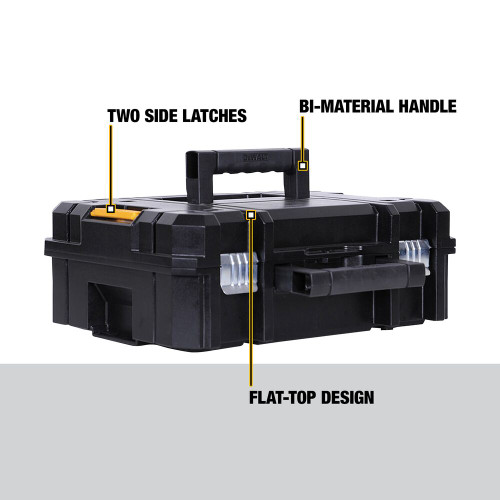 DeWalt DWST17807 TSTAK II Flat Top Tool Case