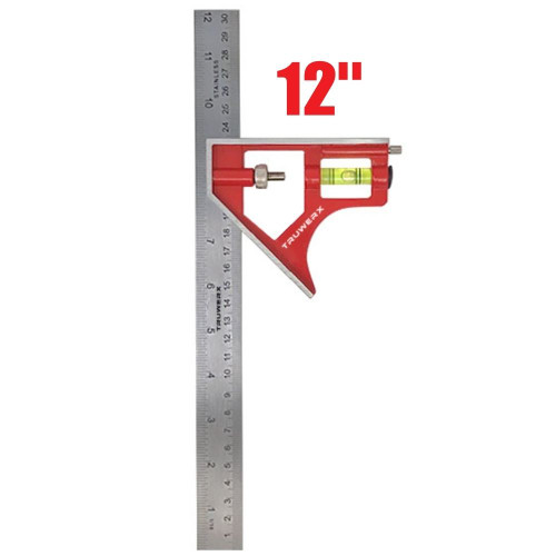 Truwerx 29060 12 Inch Combination Square