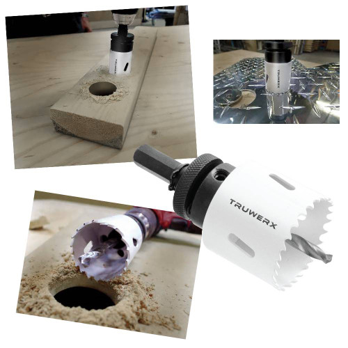 Truwerx 52600 15pc Bi-Metal Hole Saw Set