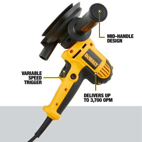 DeWalt DWE6401DS 5 inch Variable Speed Disc Sander with Dust Shroud