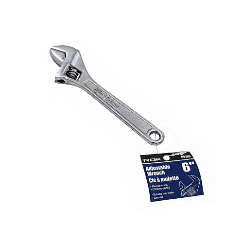 ROK 66160 6 Inch Adjustable Wrench