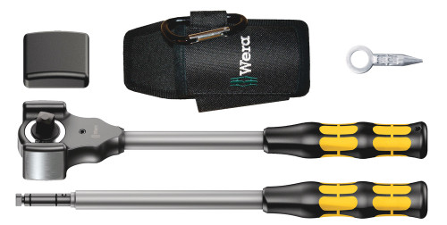 Wera 05133862001 8002 C Koloss All Inclusive 5pc 1/2 Inch Drive Ratchet Set
