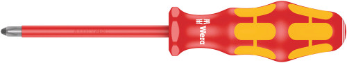 Wera 05006154001 #2 x 4 inch Phillips Lasertip VDE Insulated Screwdriver