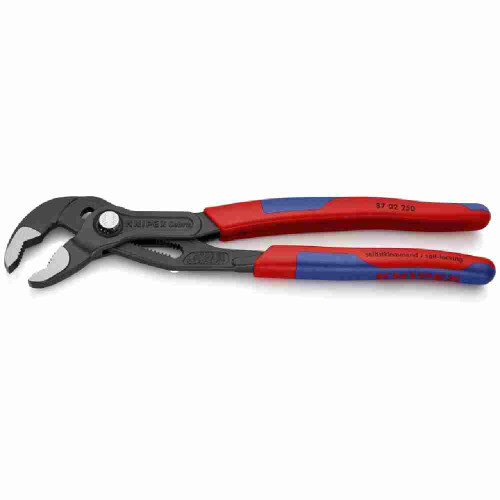 Knipex 8702250SBA 10 inch Cobra Water Pump Comfort Plier showing with open jaws