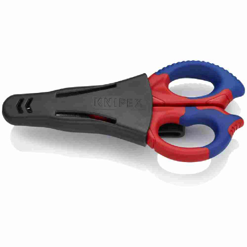 Knipex 9505155SBA 6-1/4 inch Electricians foot Shears in side of cover