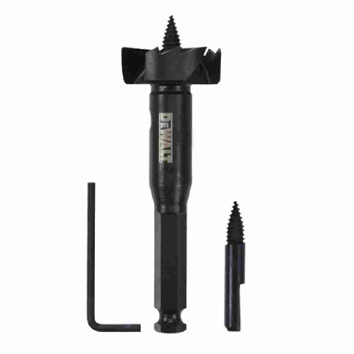 DeWalt DW1639 2-9/16 inch Heavy-Duty Self-Feed Bit showing with replaceable tip
