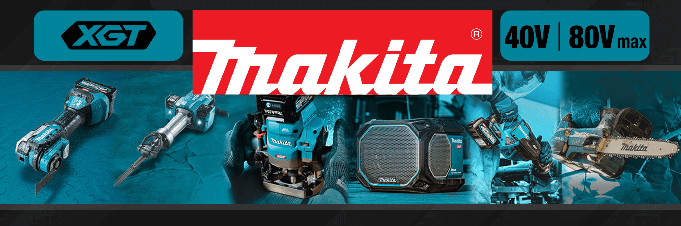 Makita XGT 40V | 80V Max Power Tools Banner