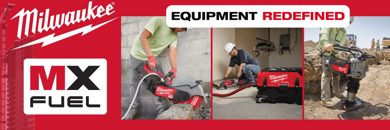Milwaukee MX FUEL Power Tools Banner