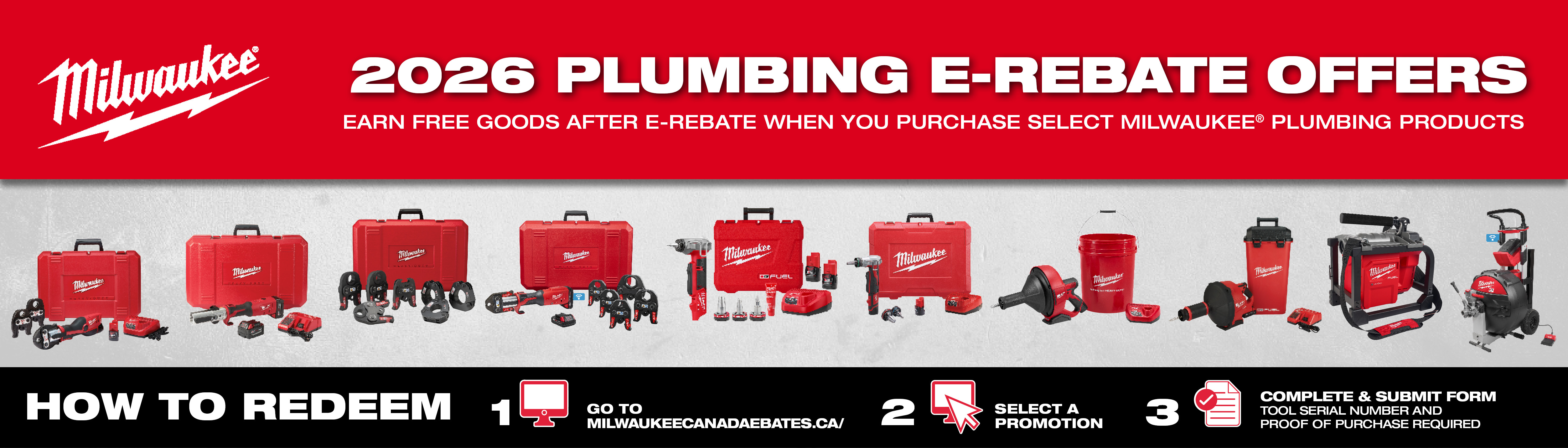 Milwaukee Canada E-Rebates
