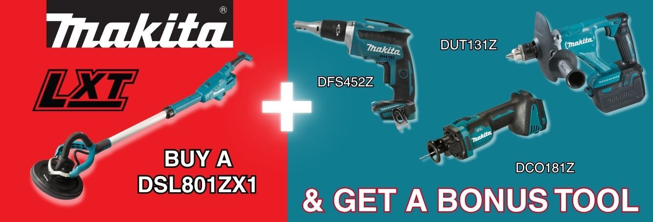 Makita 18V DryWall Sander & Bonus Tool