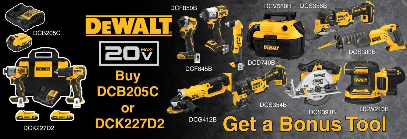 DeWalt 2OV Power Tool + Bonus + Bonus DeWalt Power Tool