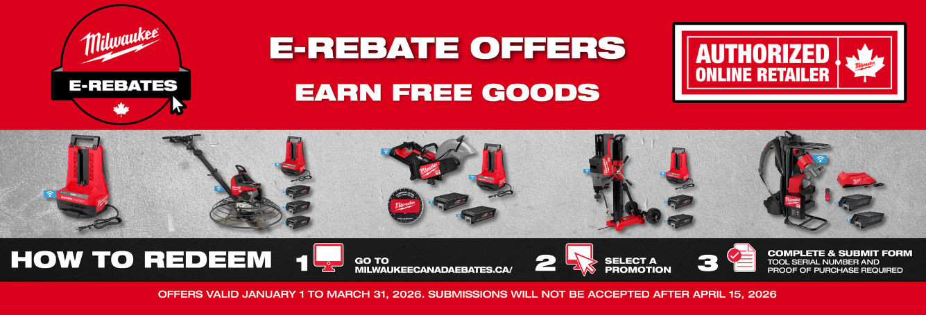 Milwaukee E-Rebates