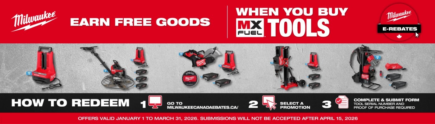 Milwaukee Canada E-Rebates