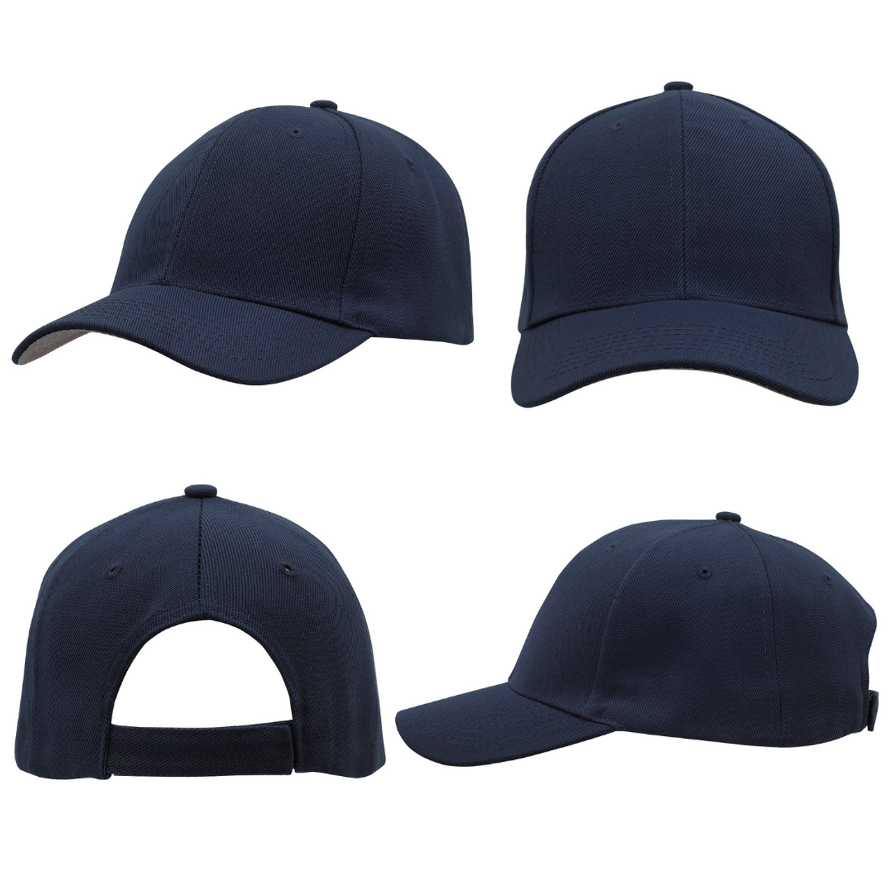 Premium American Twill with Contrast Peak Under Premium American Twill with Contrast Peak Under
