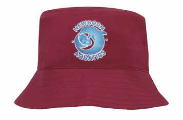 Breathable Poly Twill Childs Bucket Hat Breathable Poly Twill Childs Bucket Hat
