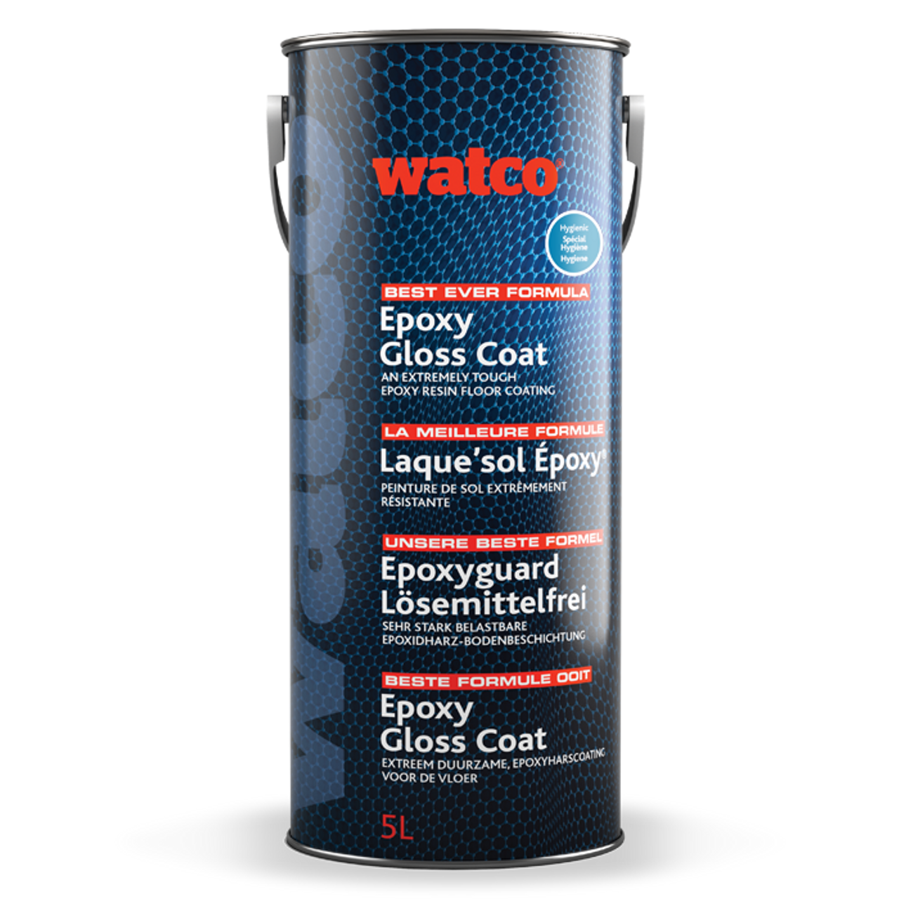 Two Part Water Based Epoxy Floor Paint 5 Litres Light Grey