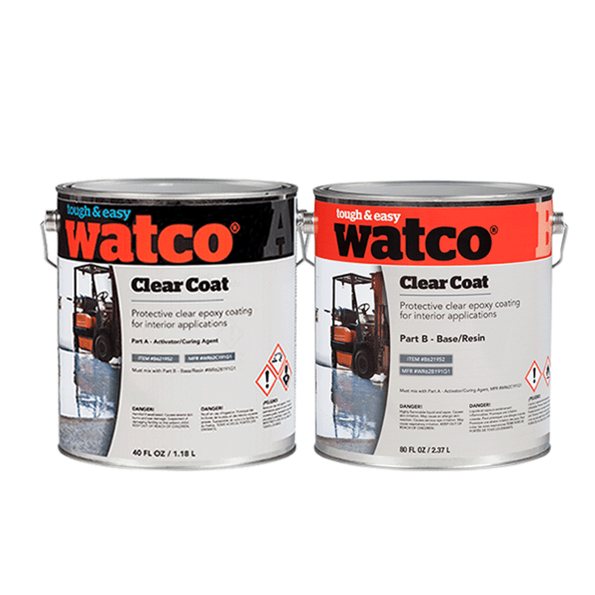Clear Coat Epoxy Floor Coating Watco Industrial Flooring