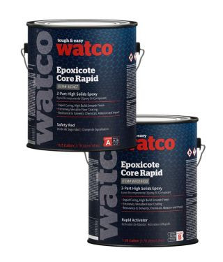 watco floors epoxicote core rapid speed sasfety red kit image 2