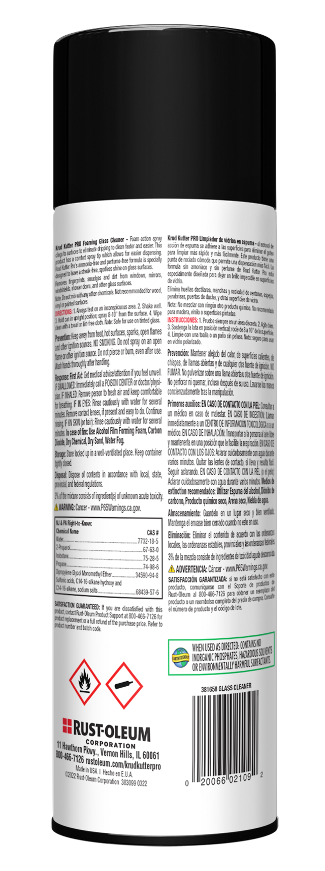 Krud Kutter Pro Foaming Glass Cleaner Watco Floors